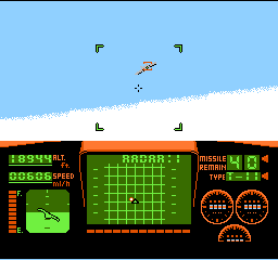 Top Gun (Japan) In game screenshot